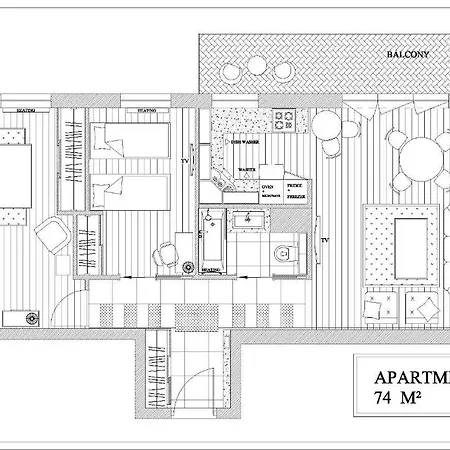 Apartament Parkur Komfort Lejlighed